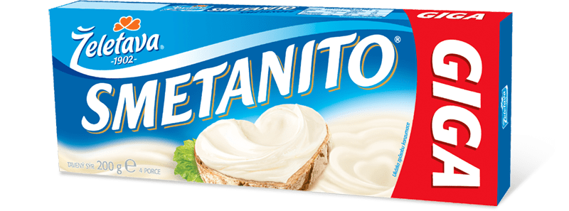 Smetanito GIGA smetanové 200g